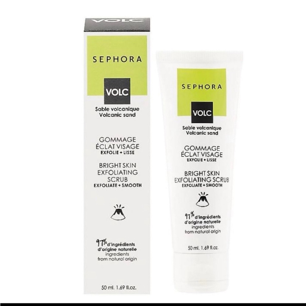 Sephora Volc Bright Skin Exfoliating Scrub - Cream